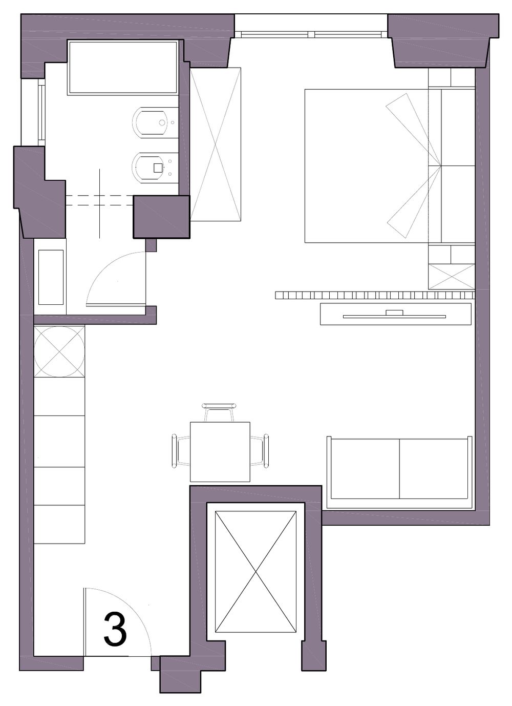 Planimetria Appartamento 3
